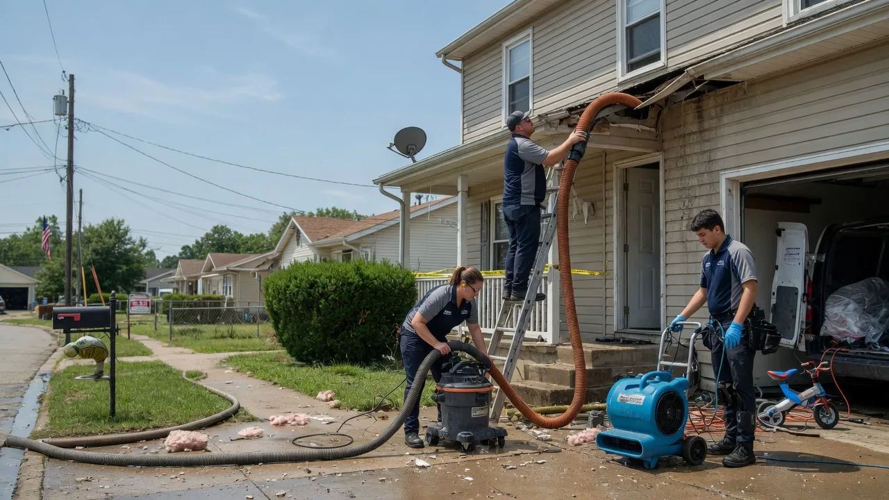 Water Damage Restoration in Economy, IN near me